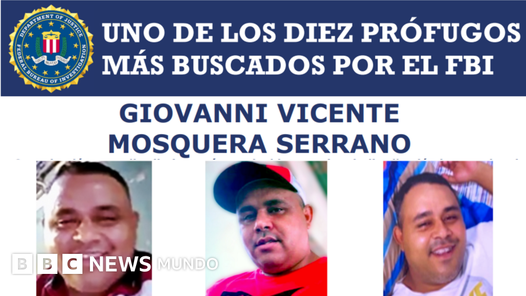 Giovanni Mosquera, el primer líder del Tren de Aragua que aparece en la lista de los 10 más buscados del FBI y por el que ofrecen US$5 millones
