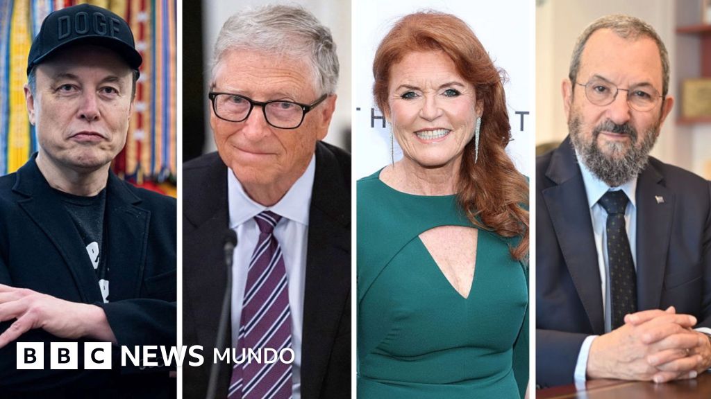 Cuáles son algunos de los principales nombres que figuran en los archivos Epstein