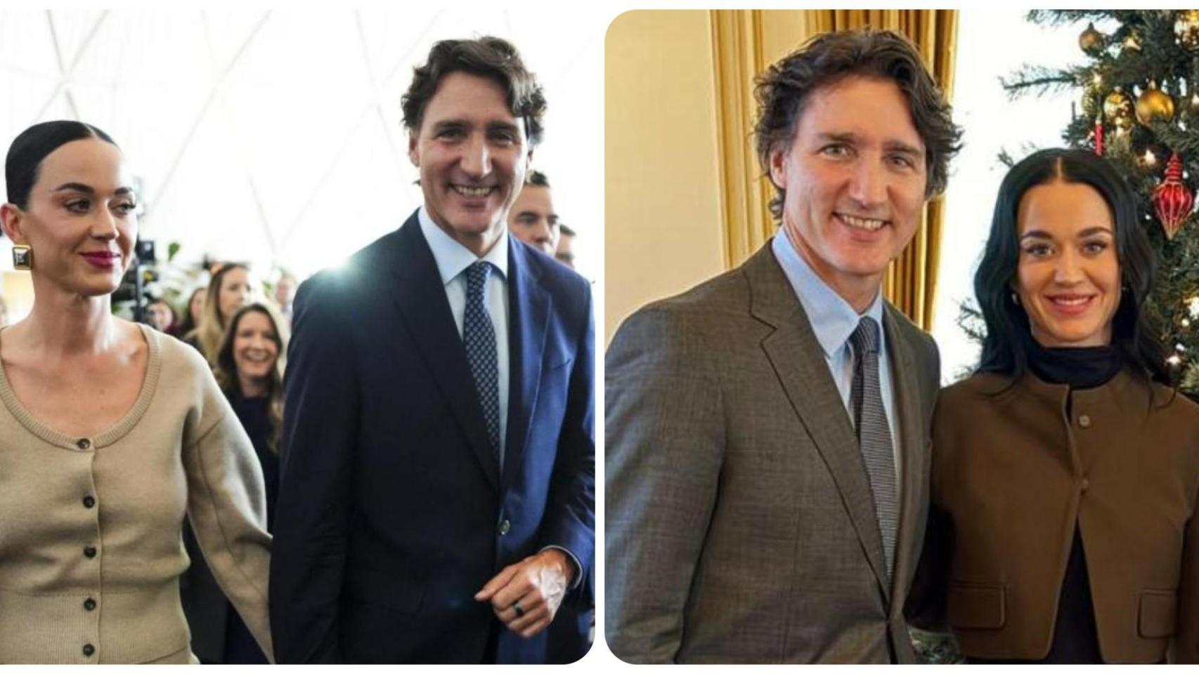 Katy Perry ya es la 'primera dama' de Canadá: adiós al 'look' sexy de cantante, hola a la novia de Trudeau sobria y elegante