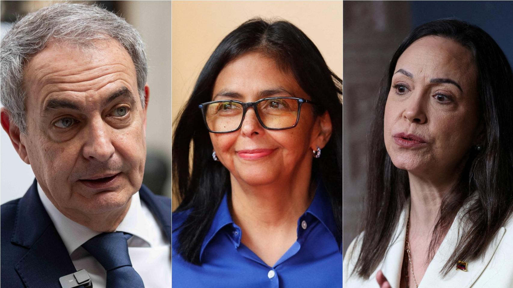 El entorno de María Corina cree que Zapatero intenta aislarla con una "impostura de diálogo" con opositores en Caracas