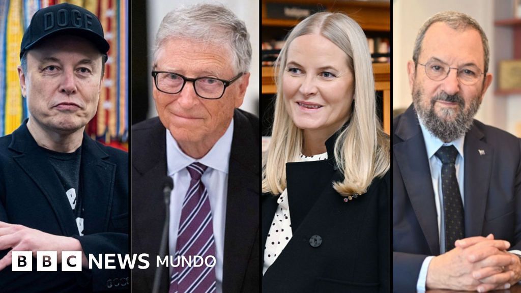 Cuáles son algunos de los principales nombres que figuran en los archivos de Epstein