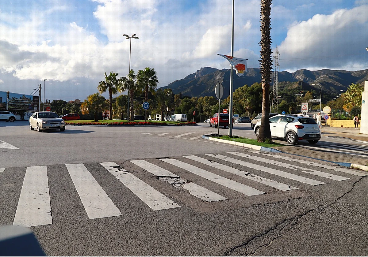 Marbella inicia un plan urgente para reparar los daños causados por las lluvias