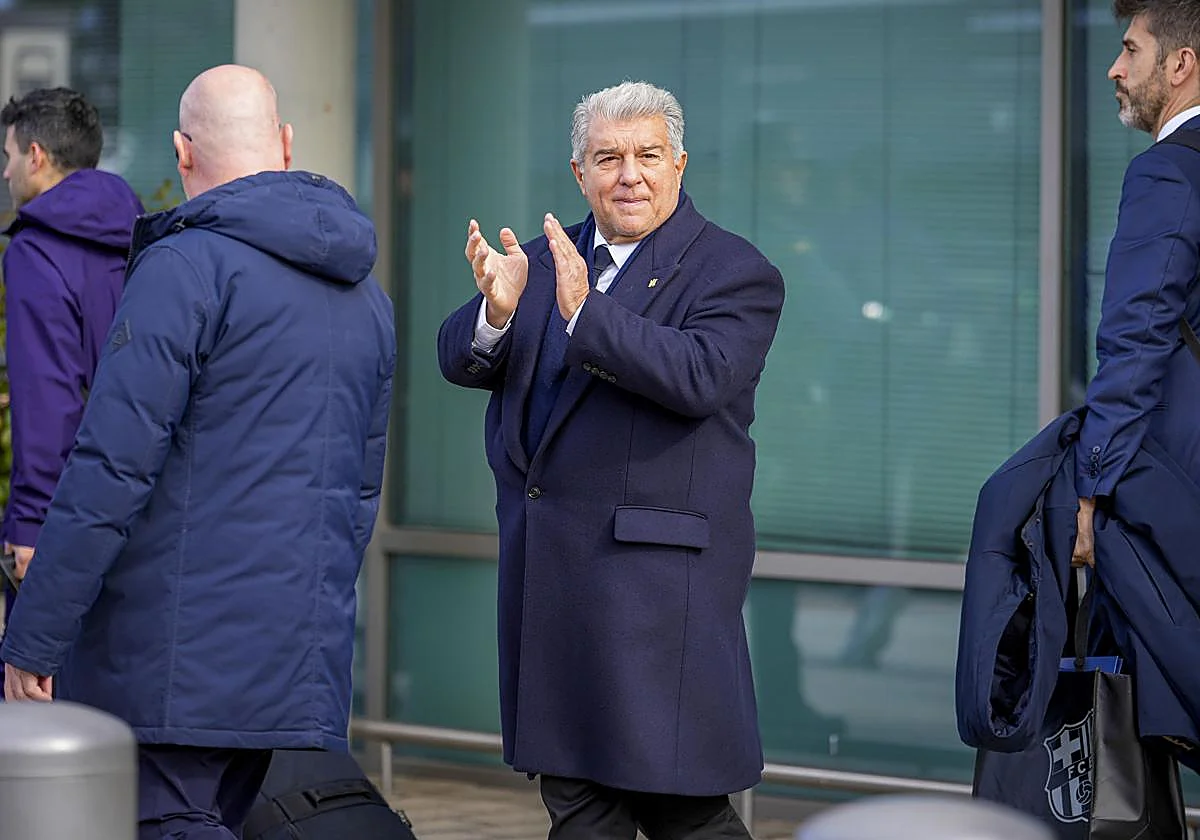 La carrera presidencial del Barça, una batalla muy decantada a favor de Laporta