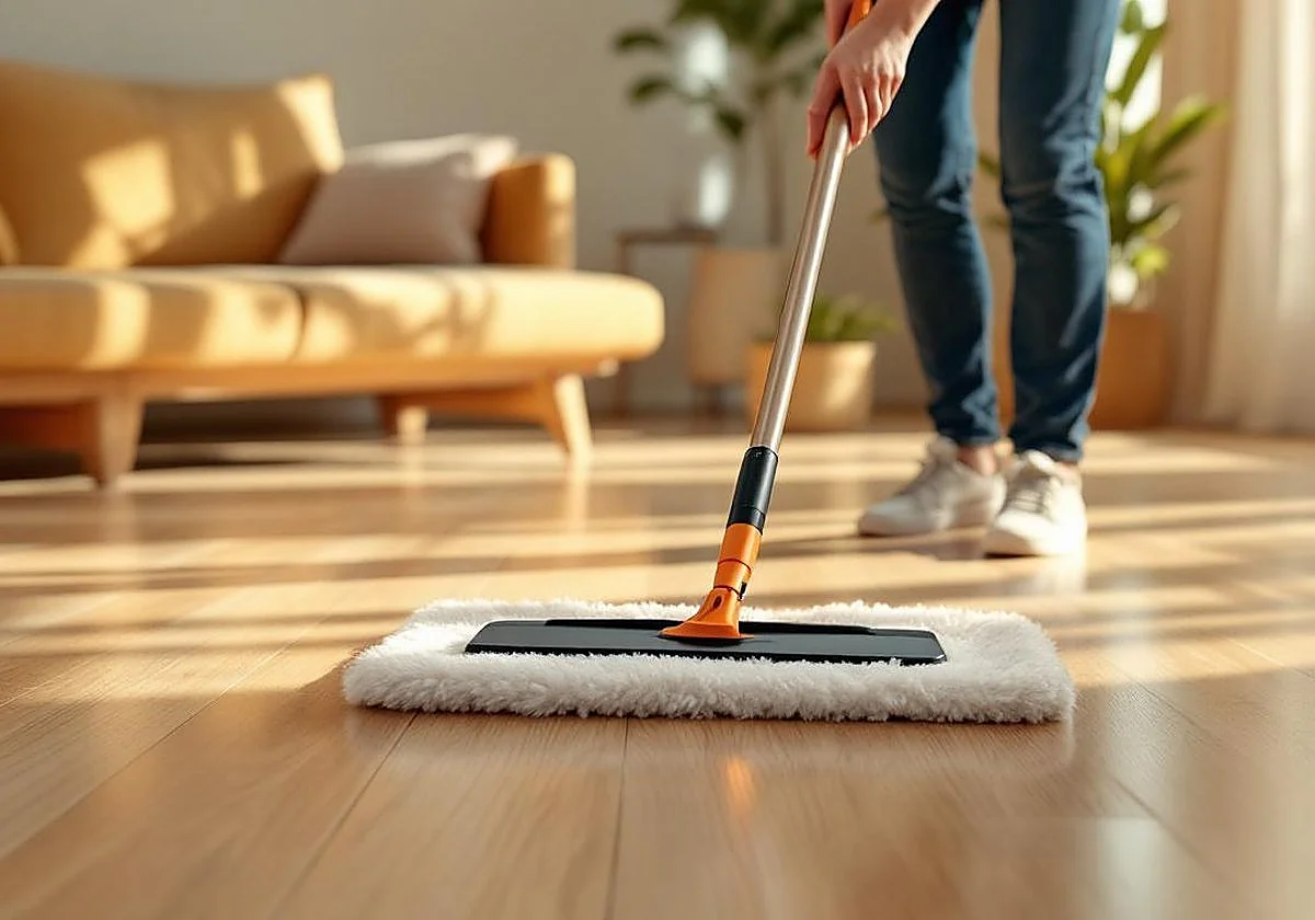 Acaba con la suciedad del suelo de madera sin dañarlo con estos limpiadores para madera