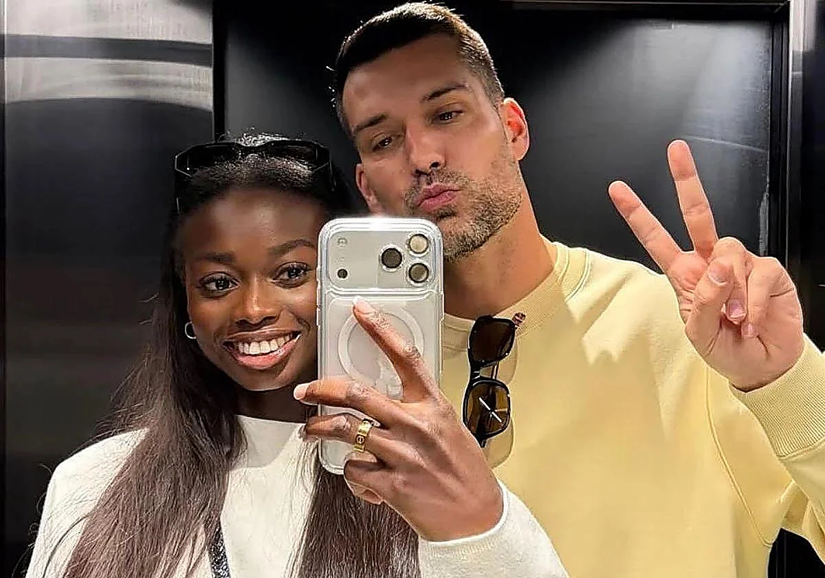 Miguel Ángel Moyá y Fátima Diame, la nueva pareja de moda del deporte español