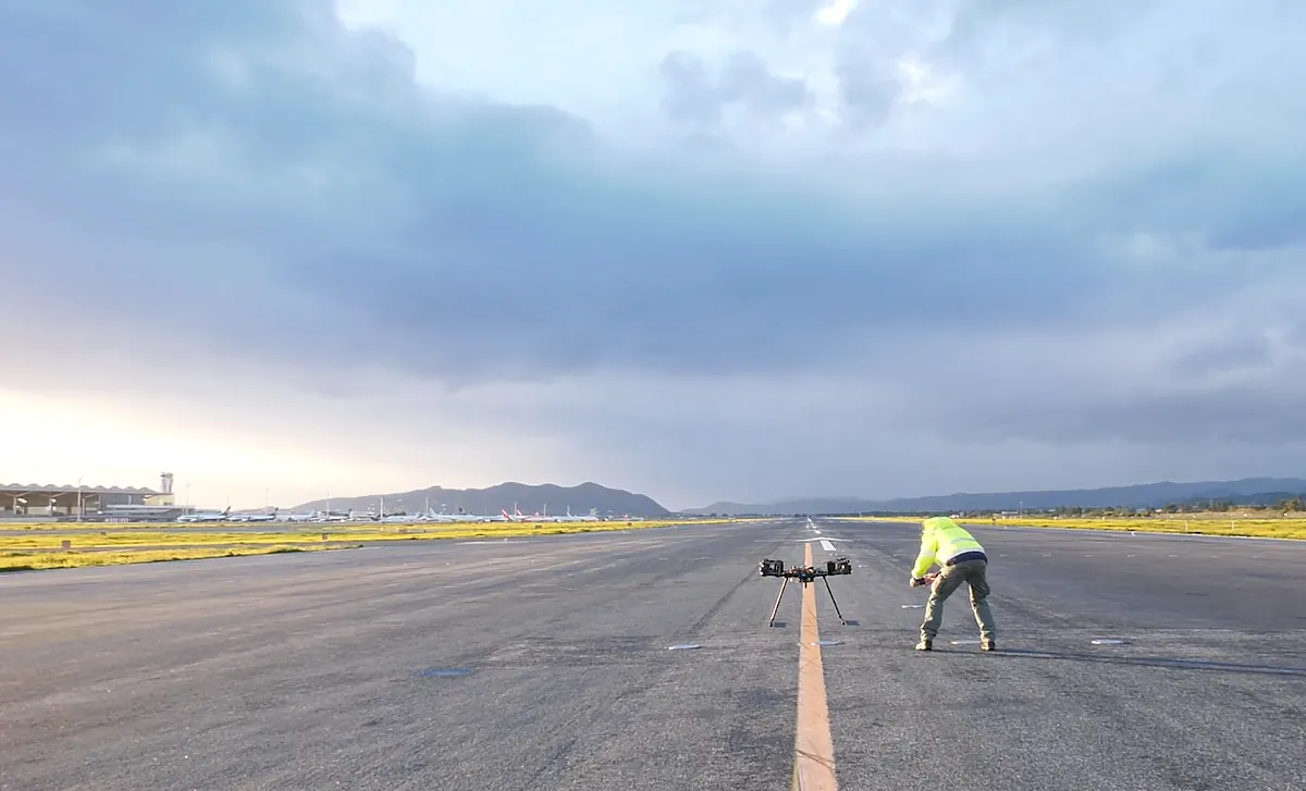 Drones transportarán en el aeropuerto de Málaga órganos para trasplantes en la Costa del Sol