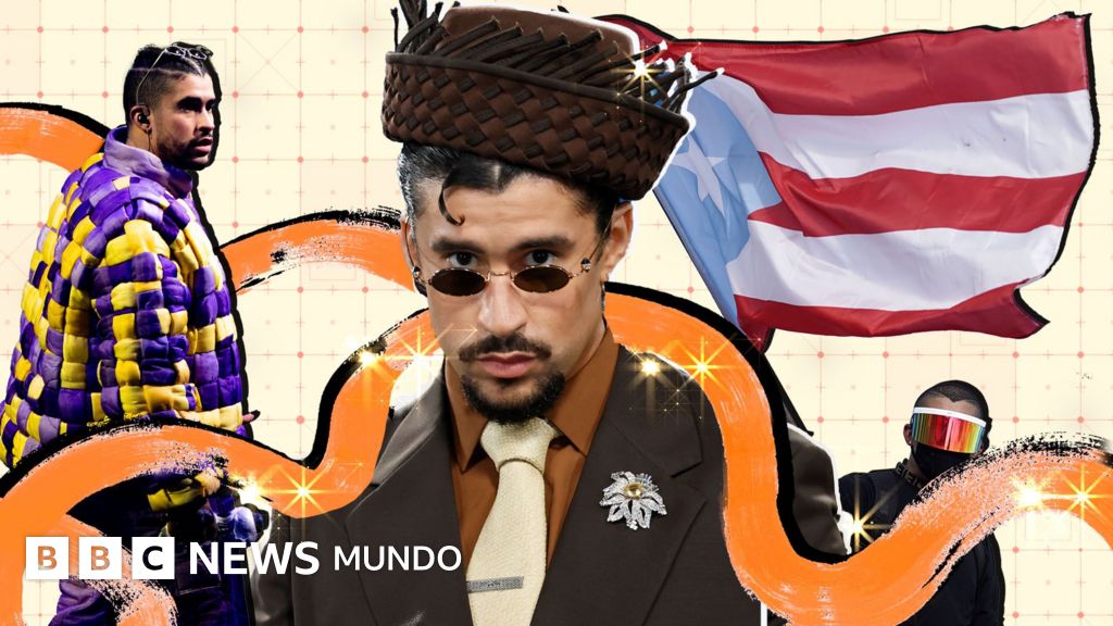 Bad Bunny en el Super Bowl: los gráficos que muestran cómo un empacador de un humilde pueblo de Puerto Rico llegó a ser un fenómeno global