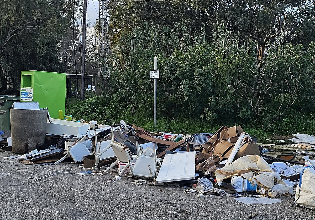 Vecinos denuncian con fotografías y vídeos la suciedad y basuras de algunos barrios de Estepona