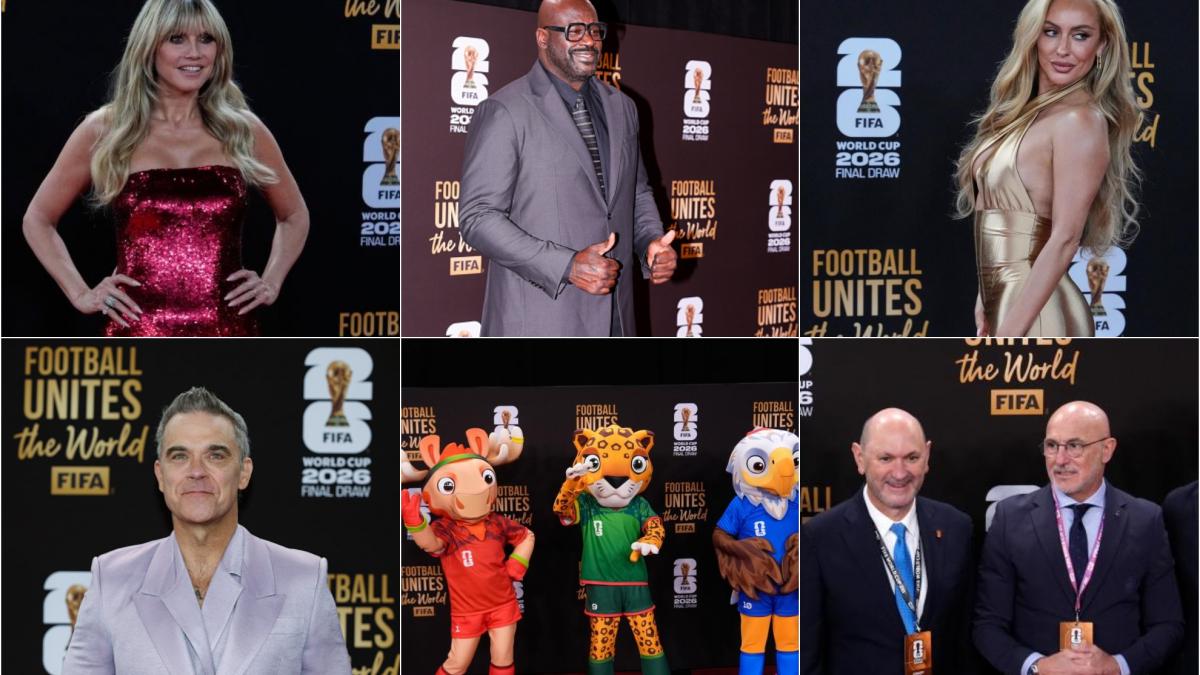 Lluvia de 'celebrities' en el sorteo