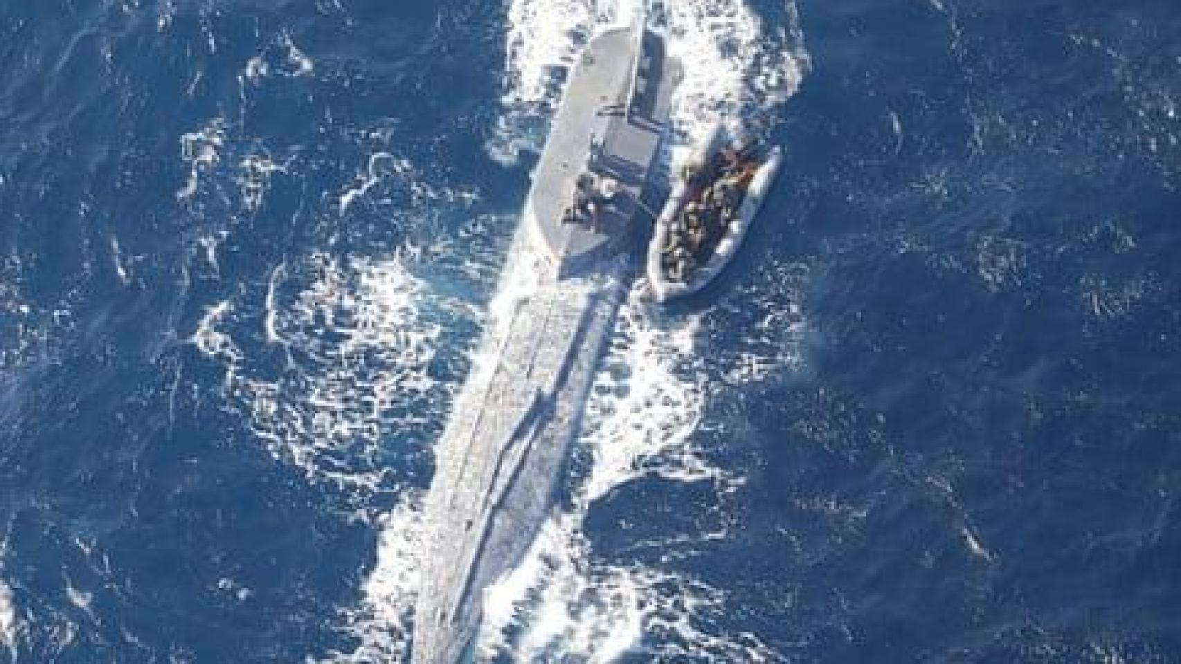 Golpe de EEUU y Colombia al narcotráfico tras la reunión Trump-Petro: cae un submarino con 10 toneladas de 'coca'