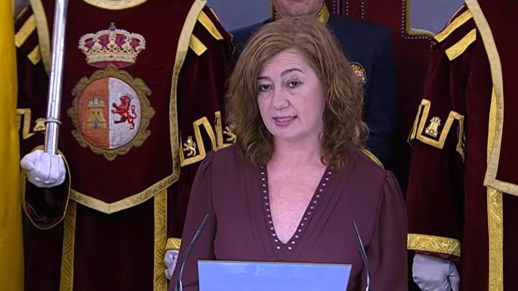 Última hora política, en directo | La presidenta del Congreso, Francina Armengol, interviene desde el Congreso en el marco del Día de la Constitución
