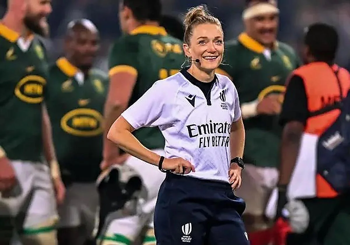 Hollie Davidson abre el camino: primera mujer en arbitrar un partido del Seis Naciones masculino