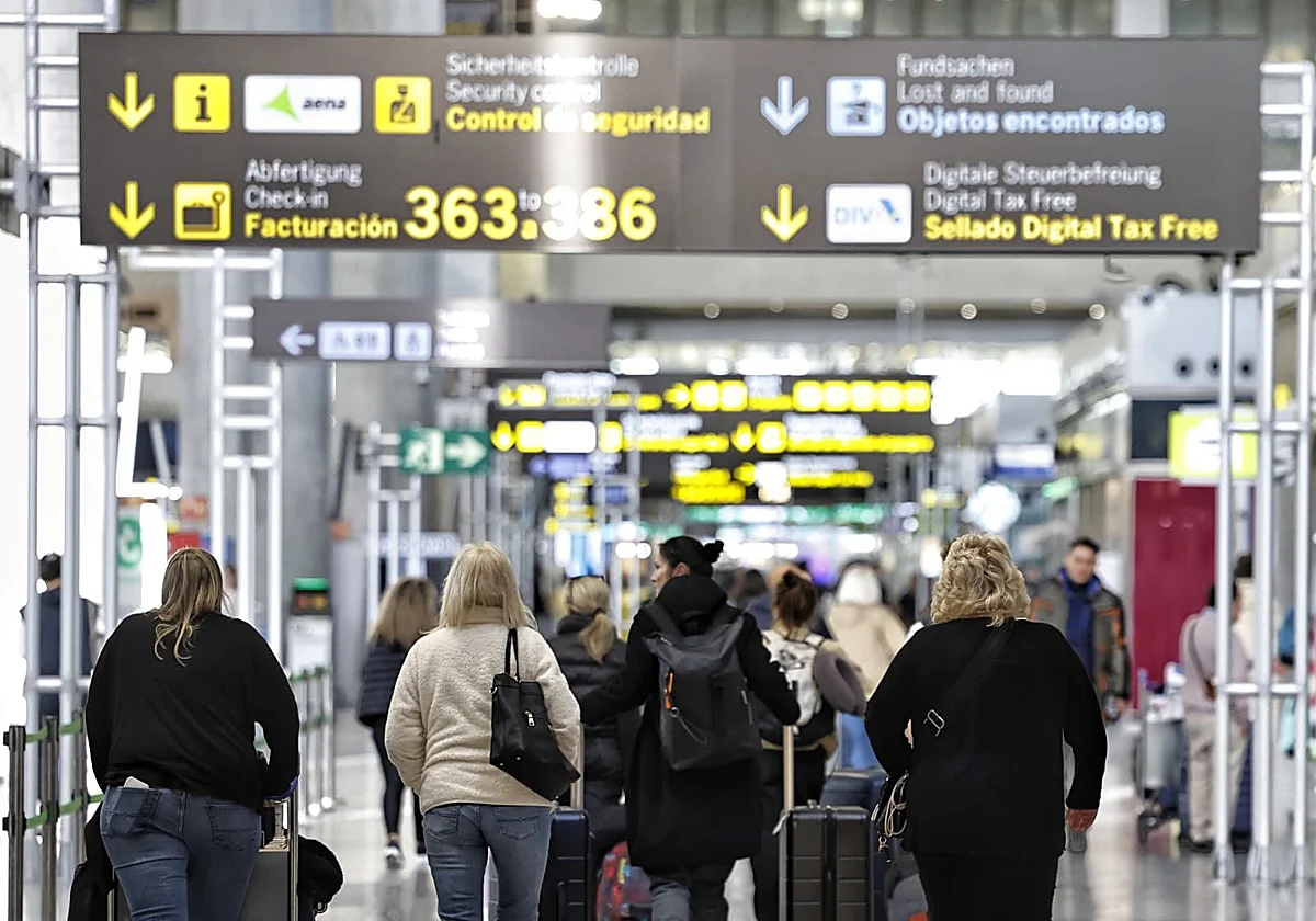 El aeropuerto de Málaga comienza el año con un incremento del 5,1% en pasajeros