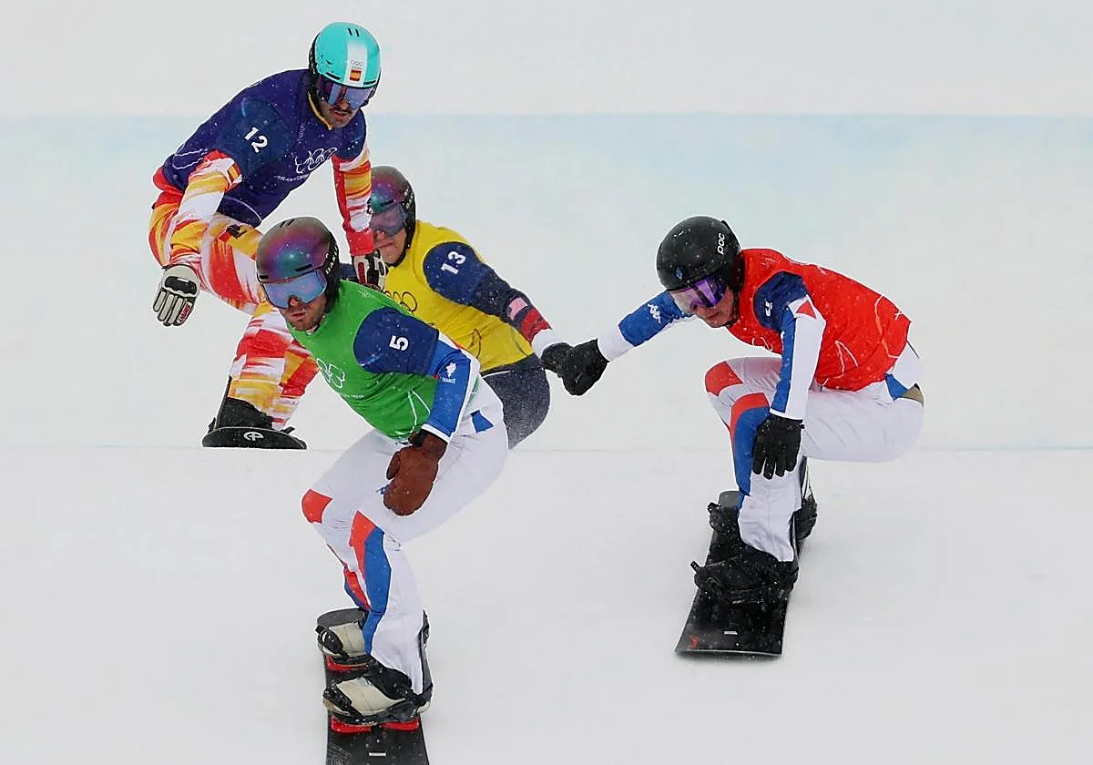 La maldición de Lucas Egibar: se queda fuera de semifinales tras ser derribado por un rival