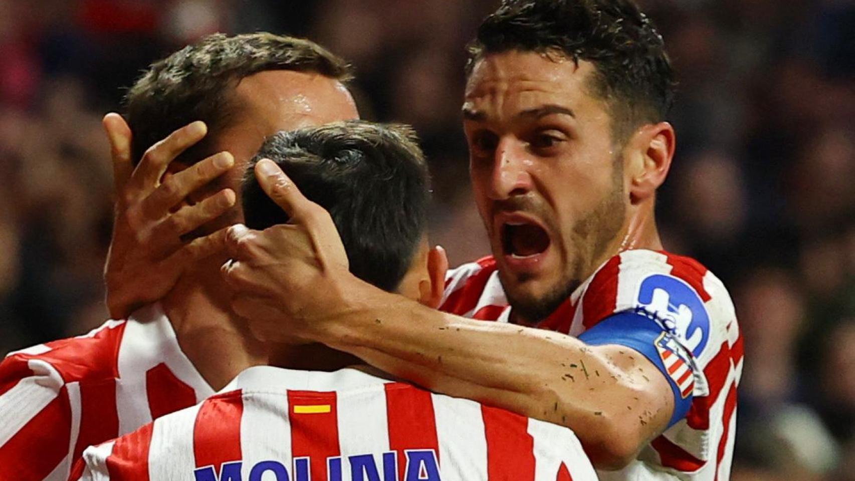 El Atlético de Madrid humilla al Barça en el Metropolitano y pone pie y medio en la final de la Copa del Rey