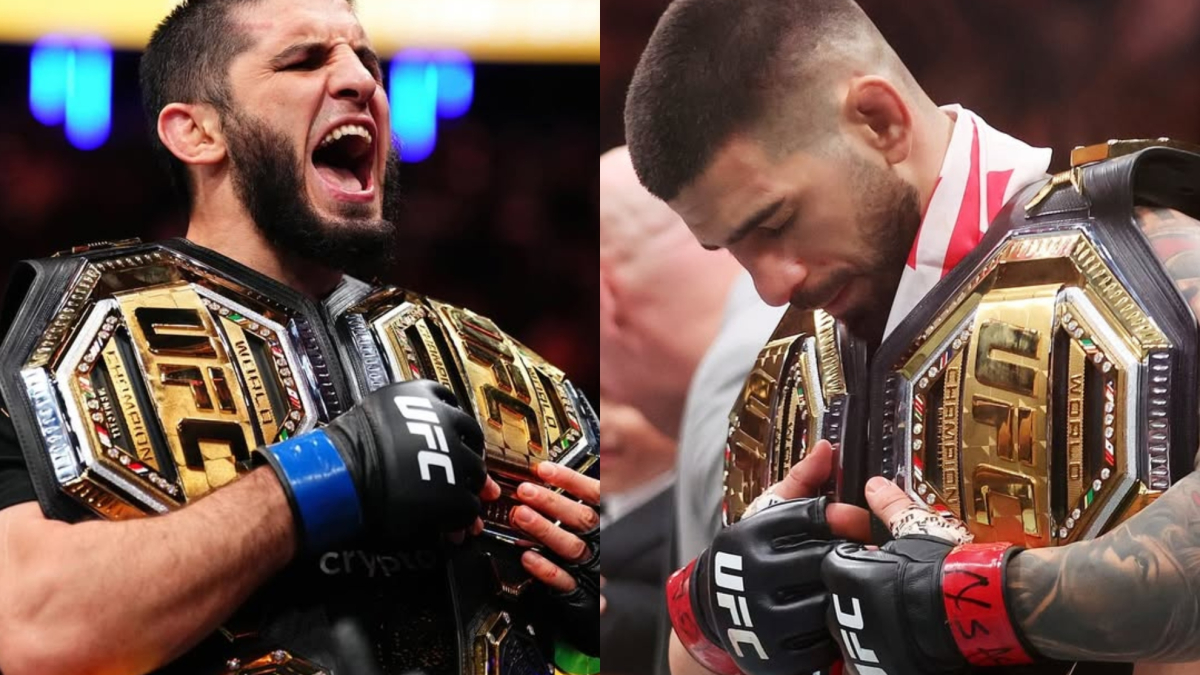 Makhachev reta a Topuria en UFC Casa Blanca: "Estoy preparado"<br>