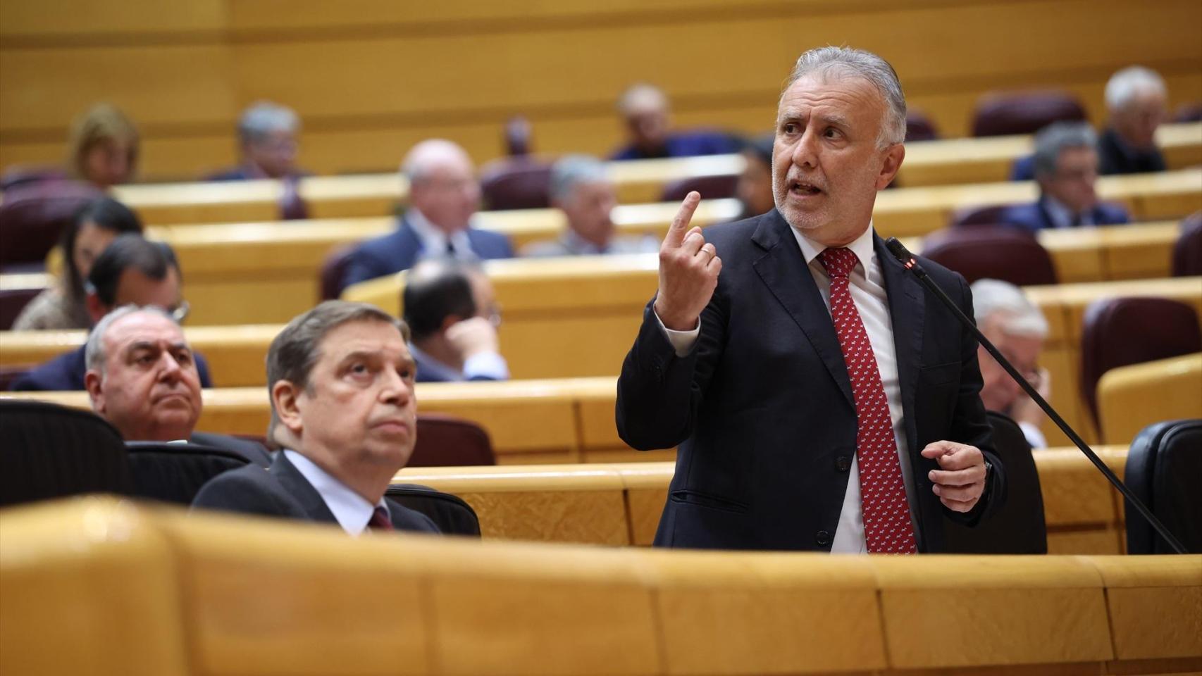 Ángel Víctor Torres invita a González a dejar el PSOE: "Si quieres que pierda tu líder, piensa qué haces en ese partido"