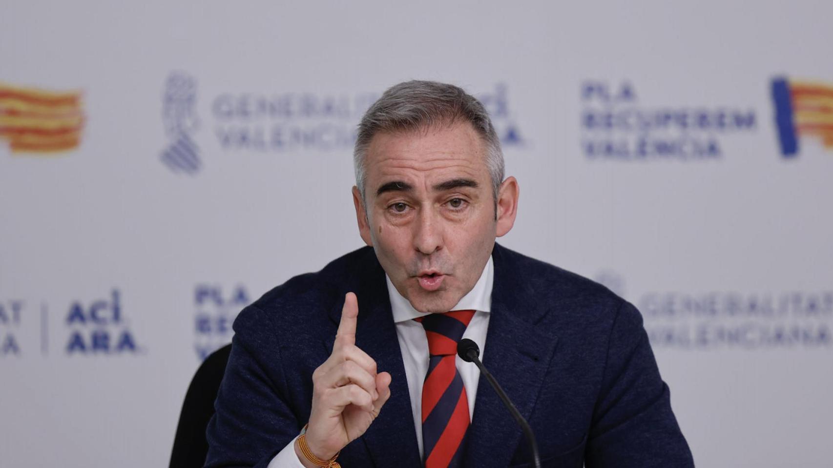 El portavoz del Gobierno valenciano: "La aspiración de Pérez Llorca es mantener o aumentar los 40 escaños"