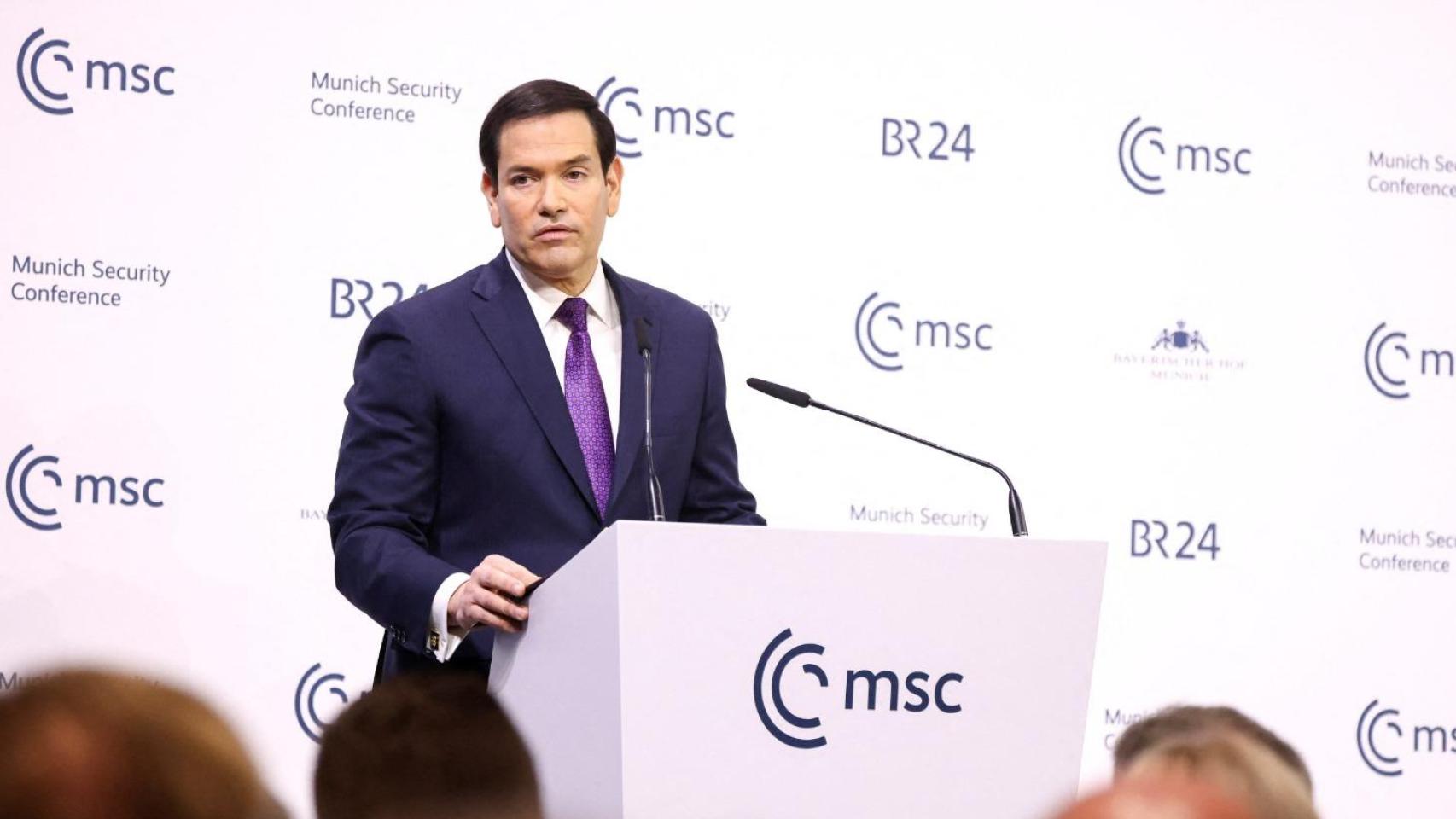 Rubio tiende puentes con Europa pero advierte contra el "declive de Occidente": "No queremos aliados débiles"