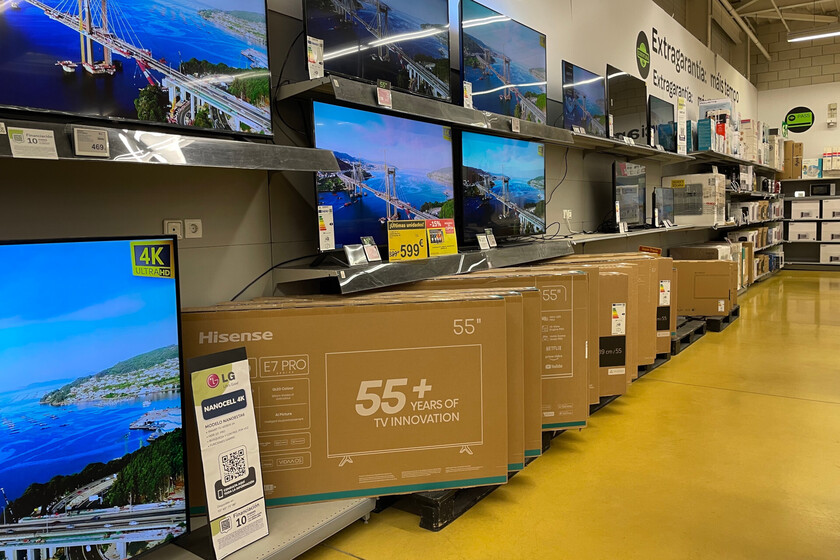 Electro Renove de Carrefour en Samsung, LG, Hisense y TCL: cinco teles a precio de outlet con cupones para próximas compras