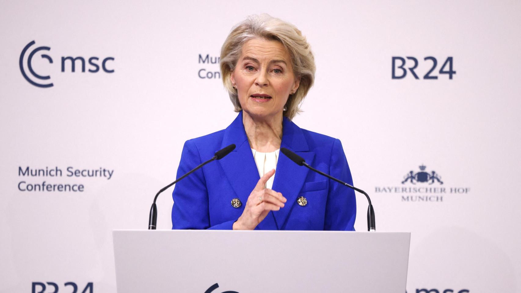 Von der Leyen aboga por la "defensa mutua de la UE": "Debemos estar dispuestos a utilizar nuestra fuerza"