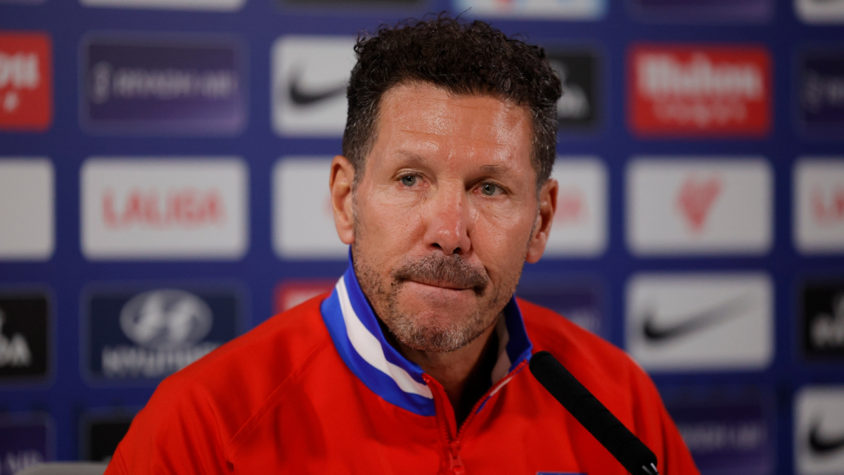 Simeone: "No encuentro palabra para definir lo que siento por el Atlético"