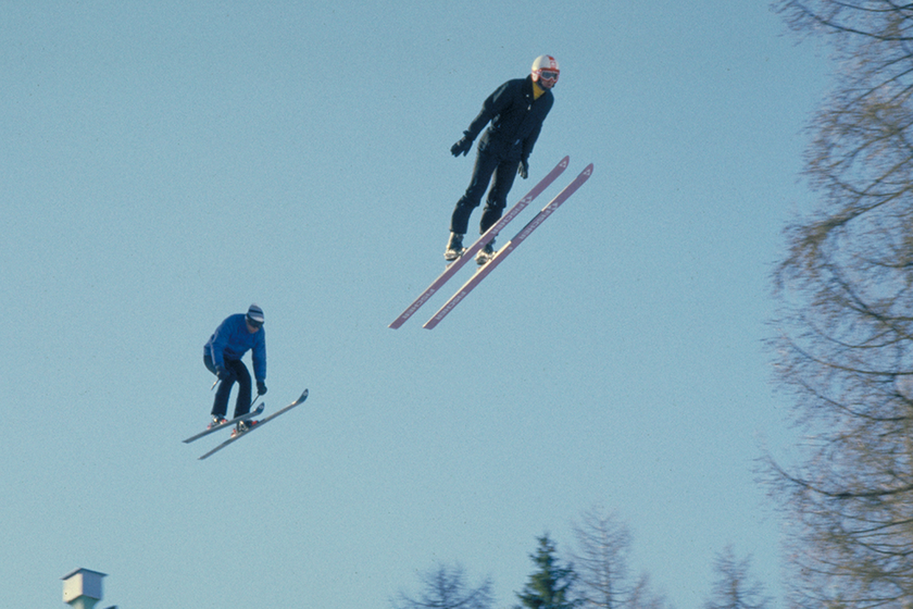 La carrera más salvaje en las pistas olímpicas de Cortina fue en 1981. Un hombre se lanzó esquivando balas y asesinos en motocicleta