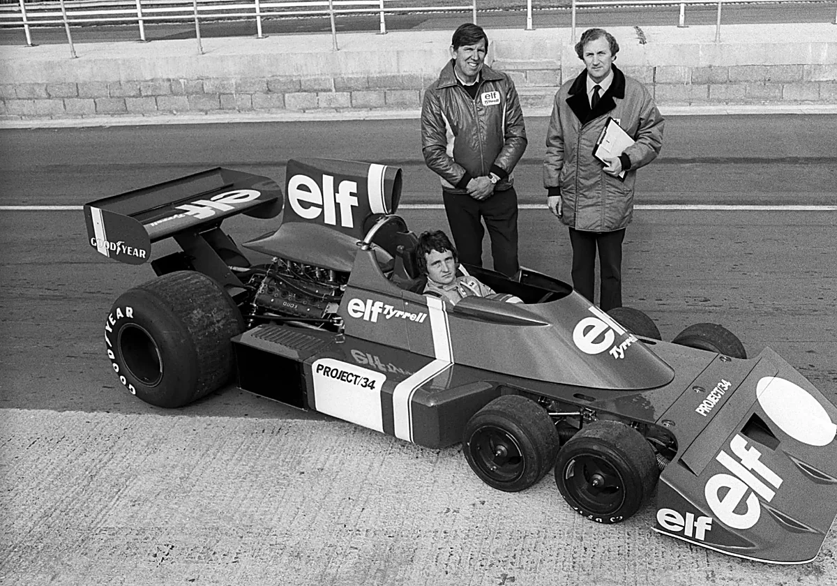 Proyect 34: cincuenta años del Tyrrell de seis ruedas