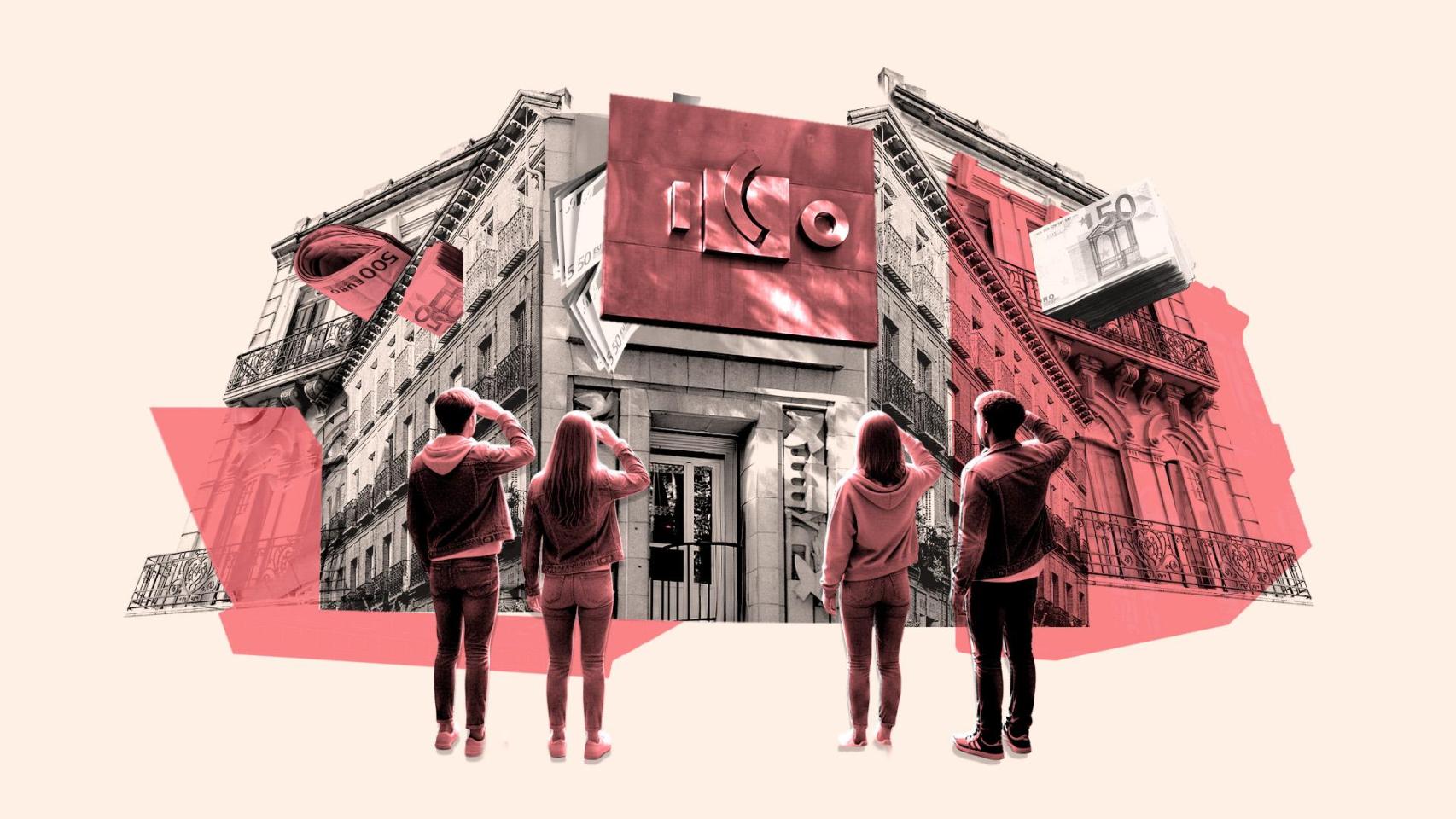 El aval del ICO para que los jóvenes compren su primera vivienda moviliza sólo un 10% de los 2.500 millones previstos