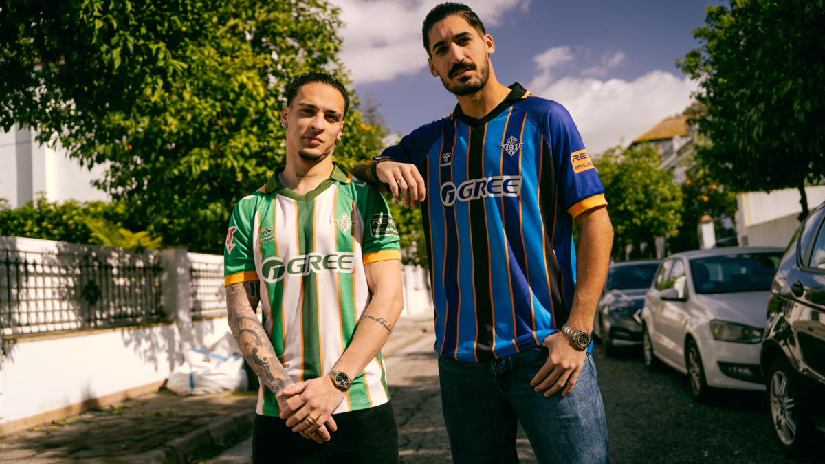 El Real Betis y Hummel presentan la primera camiseta creada para poner en valor el patrimonio natural urbano
