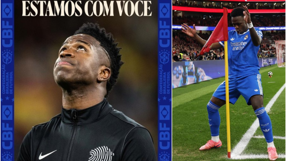 Los protectores de Vinicius: "Baila, Vini"