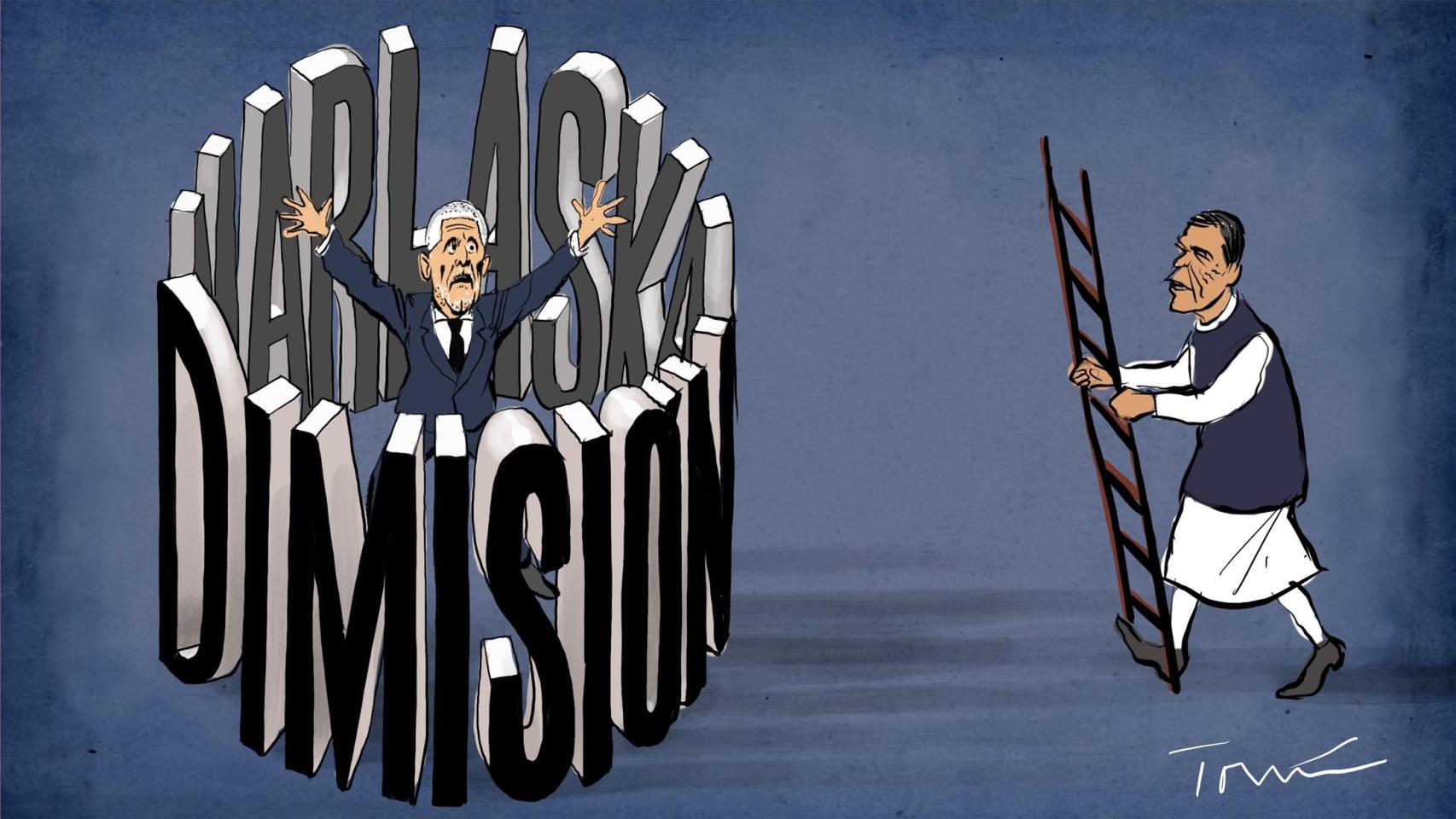 La treta que inventó Marlaska para alargar la carrera del DAO le convierte en jubilado de oro pese a ser acusado de violación