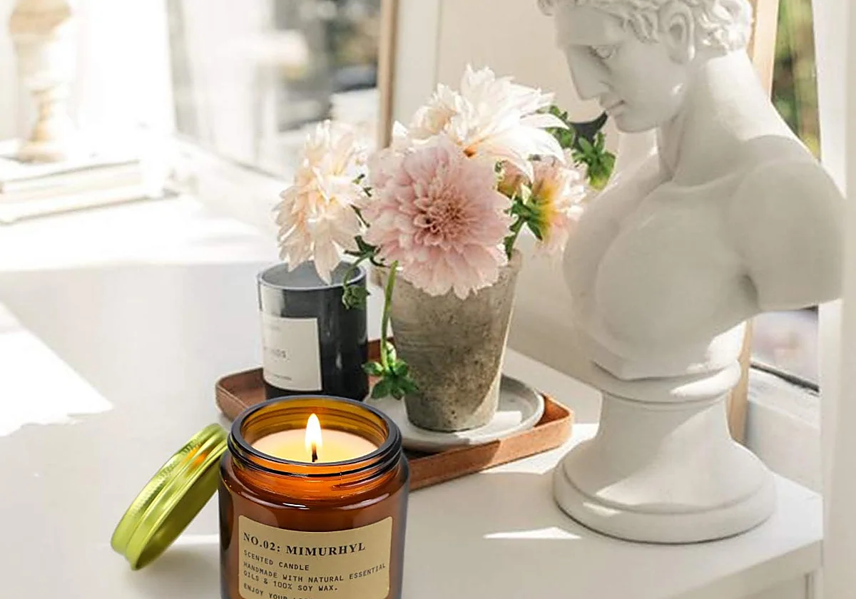 Crea un ambiente acogedor y relajante por muy poco dinero con esta selección de velas aromáticas