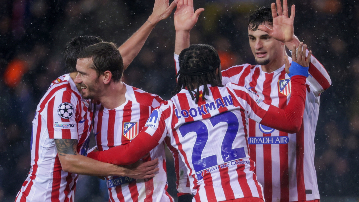 El 14 de 17 del Atlético<br>