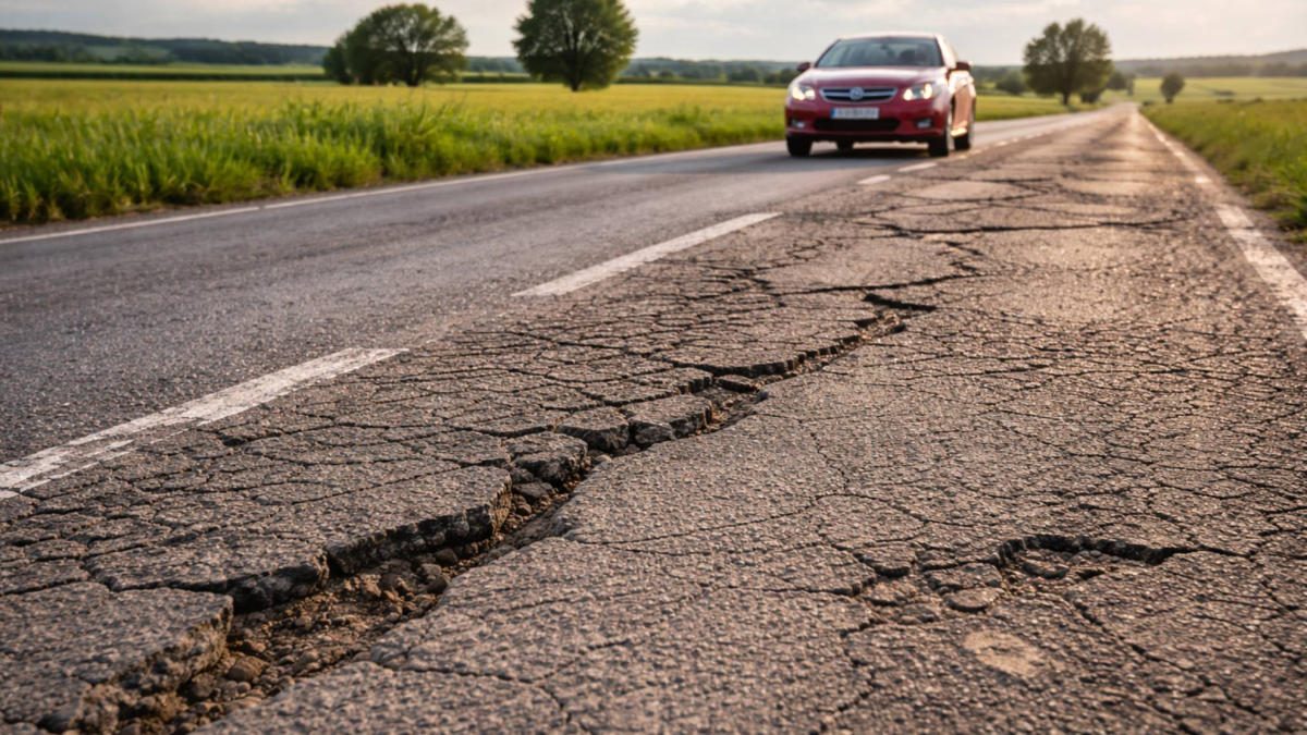 Un estudio revela que arreglar las carreteras ahorraría millones de euros en gasolina a los conductores
