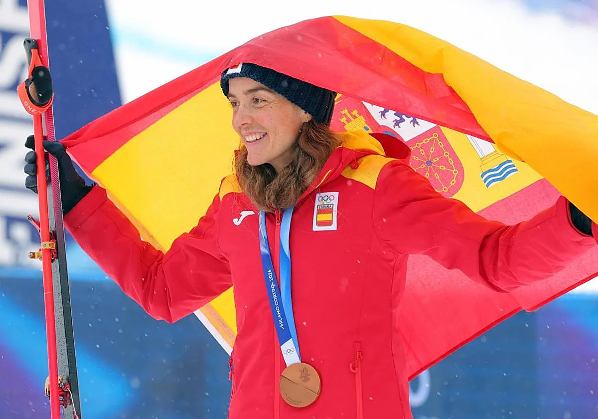 Ana Alonso, bronce en el esprint del esquí de montaña