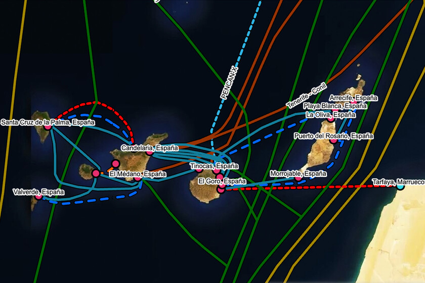 Canarias lleva años sufriendo apagones totales. Su salvación es una bestialidad de la ingeniería a 1.145 metros bajo el mar