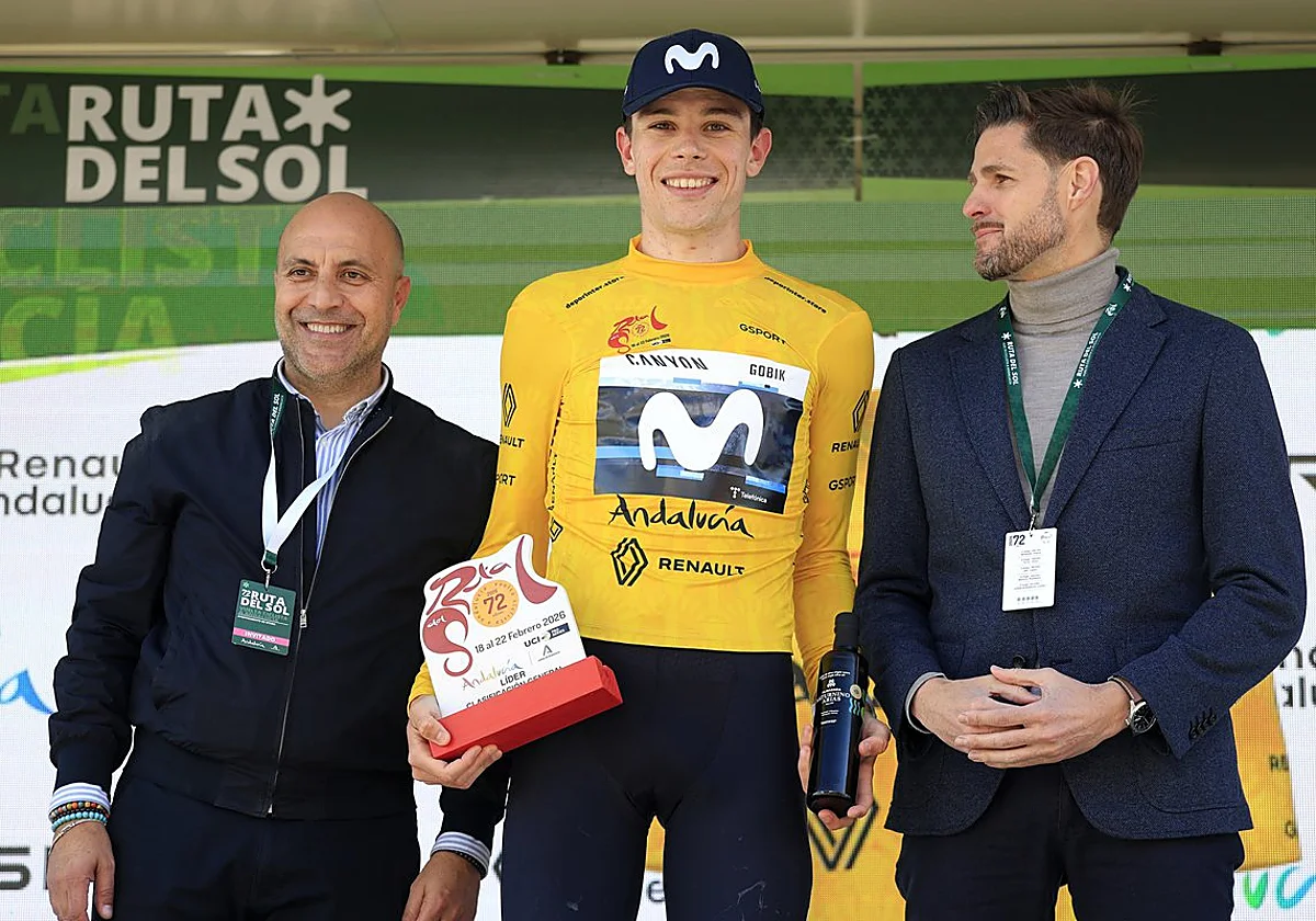 Exhibición, etapa y 'maillot' amarillo para Iván Romeo en Otura