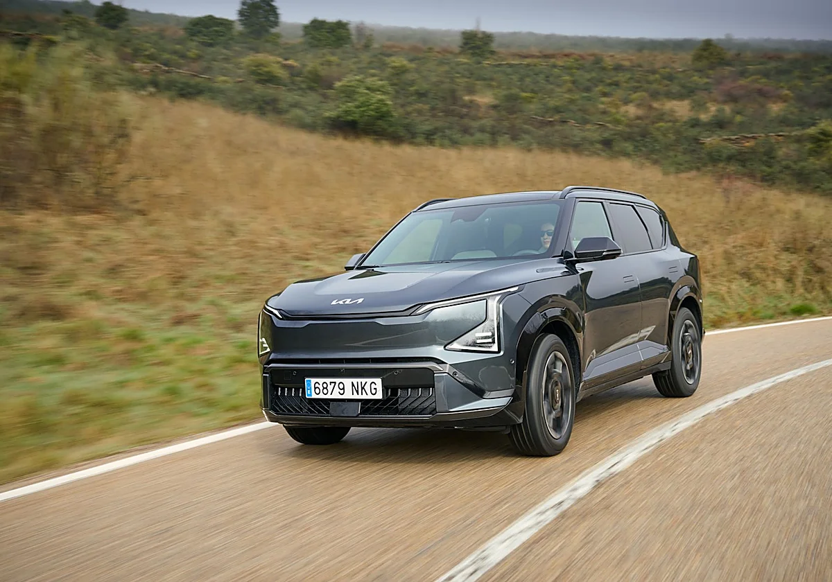 Kia refuerza su gama eléctrica con el EV5, un SUV familiar entre EV3 y EV9