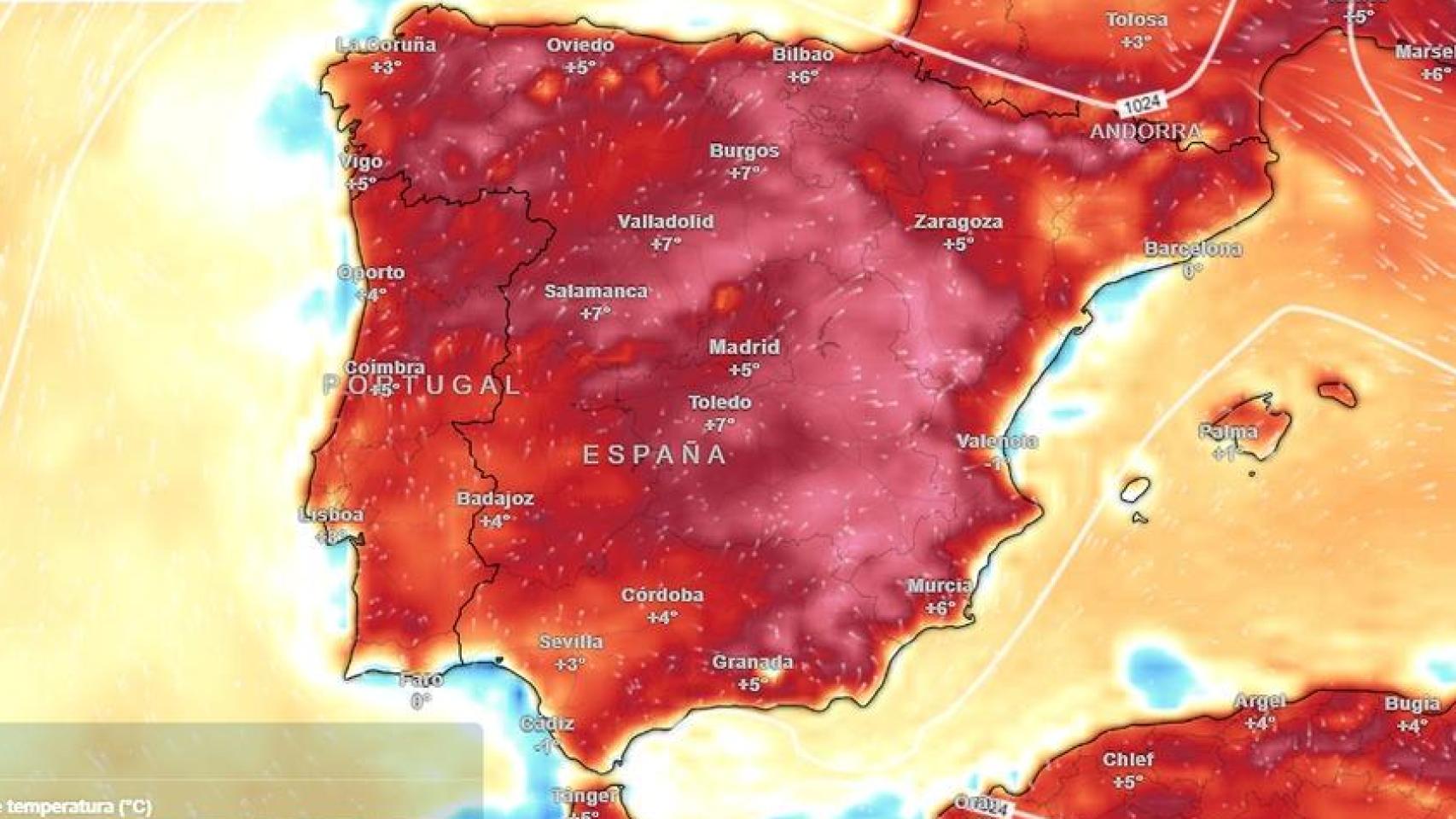Aemet avisa del cambio de tiempo en España: llega un anticiclón con anomalía de calor para el fin de semana