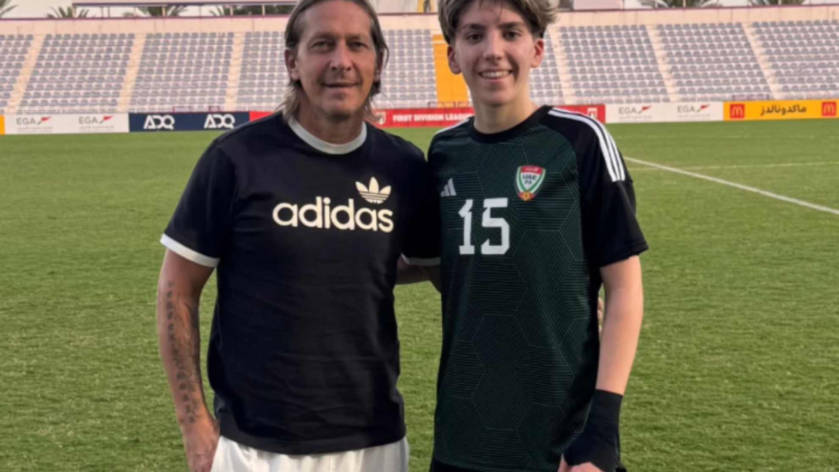 El hijo de Míchel Salgado debuta con la selección Sub 17 de... ¡Emiratos Árabes!<br>