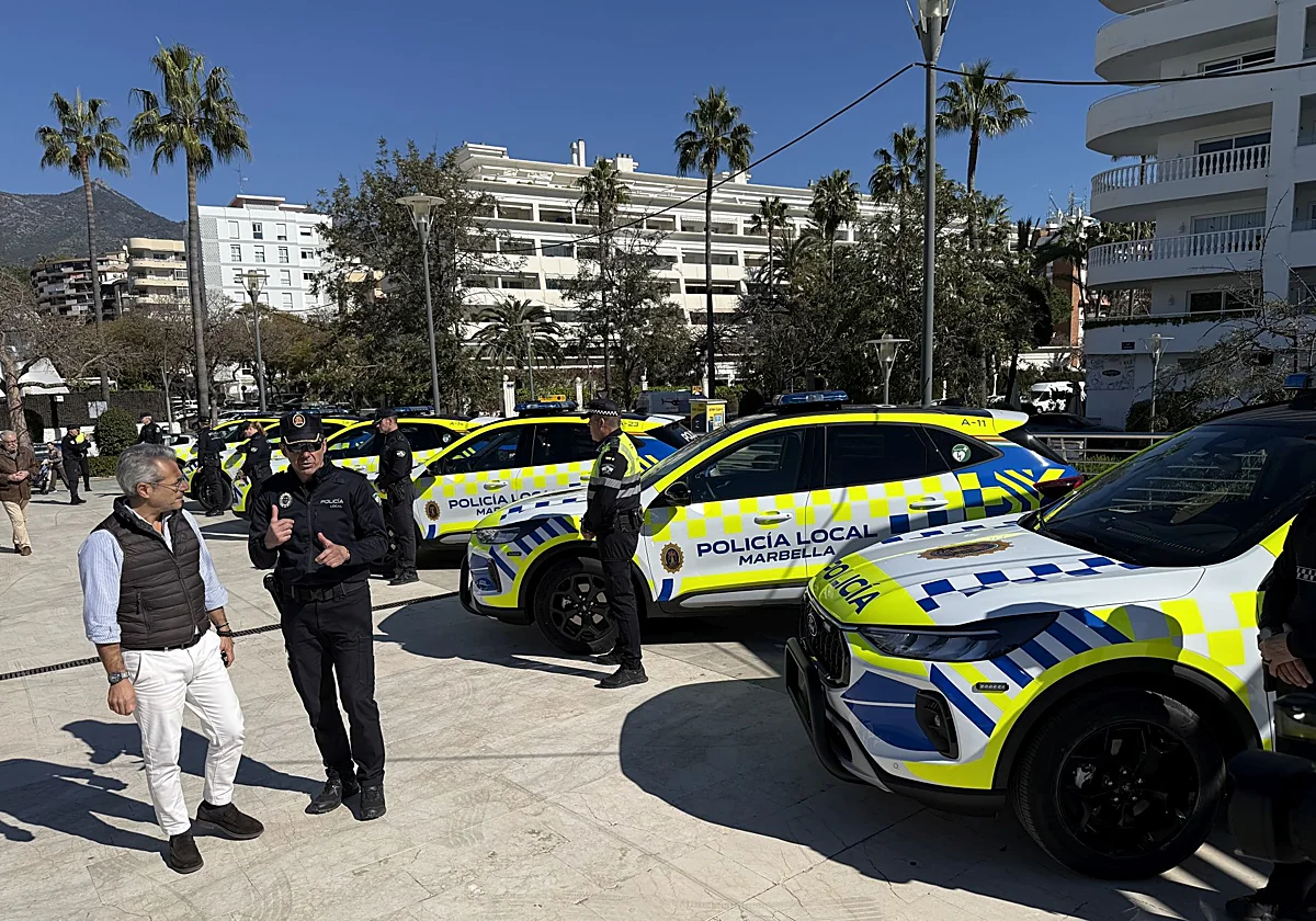 Marbella moderniza la flota de vehículos de la Policía Local