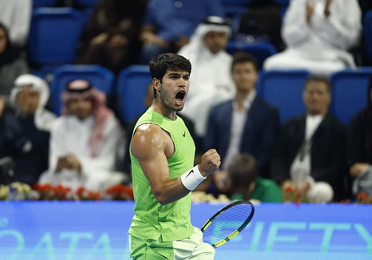Alcaraz sigue imparable en Doha