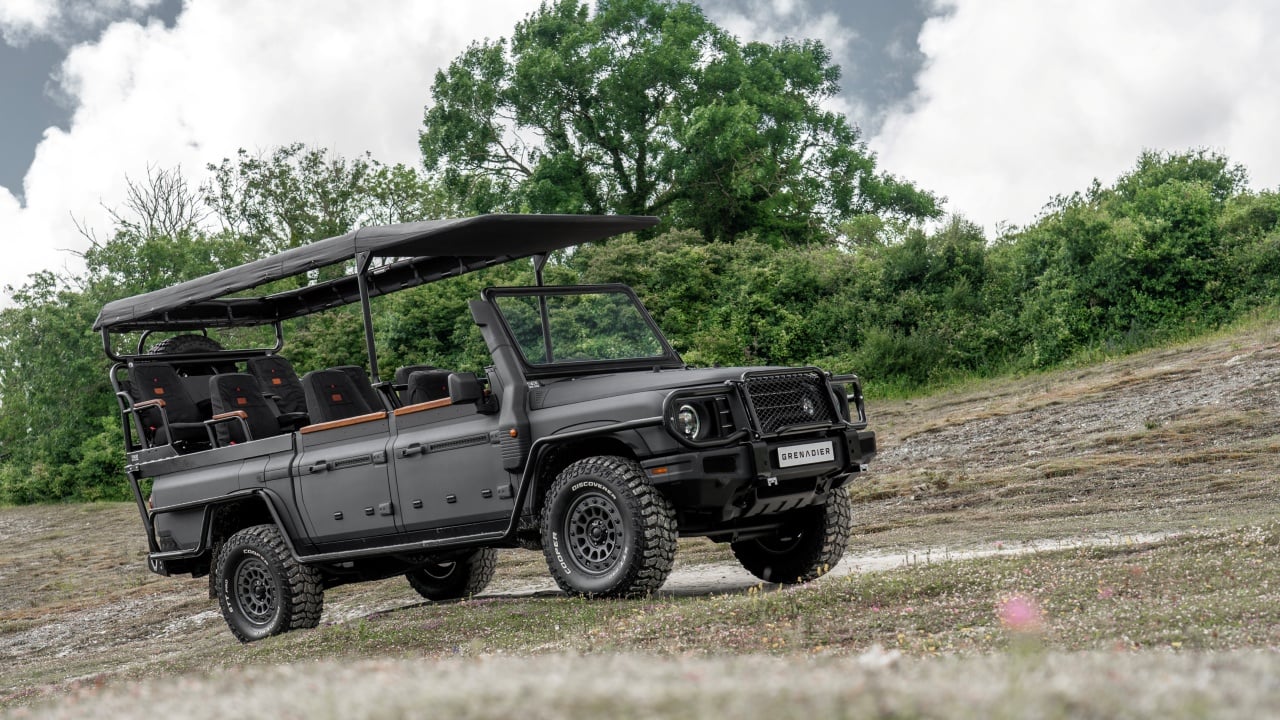 INEOS prepara un bombazo para enero de 2026: el nuevo Grenadier Game Viewer de 9 plazas será una realidad