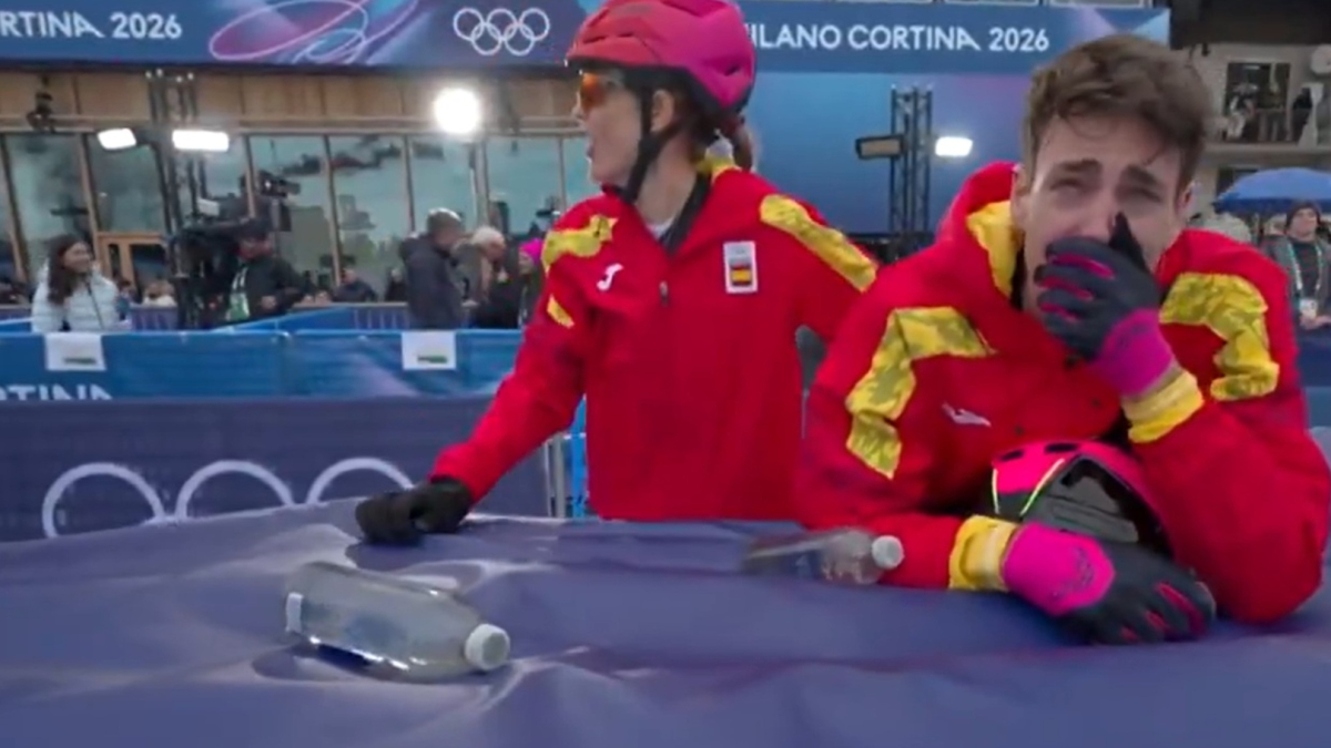 La reacción de Ana y Oriol al conocer la penalización... y su bronce: "¡Sólo 3 segundos!"