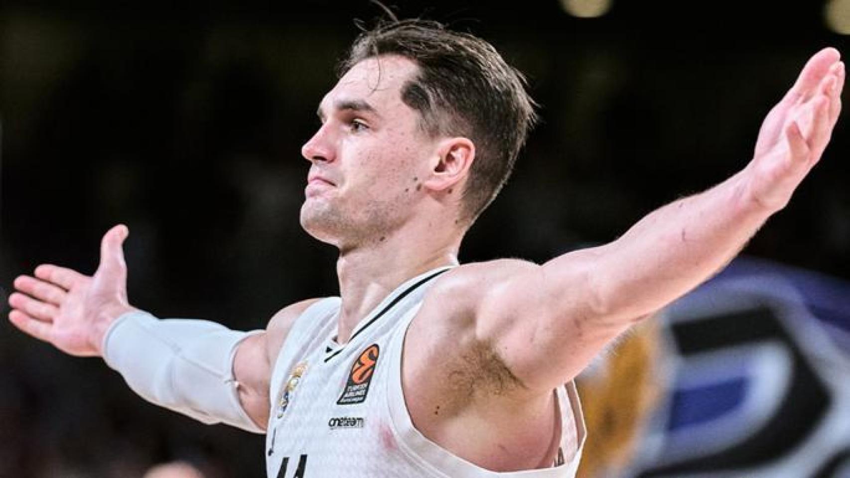 Mario Hezonja, el estandarte del Real Madrid en la última batalla por reconquistar el trono perdido de la Copa del Rey