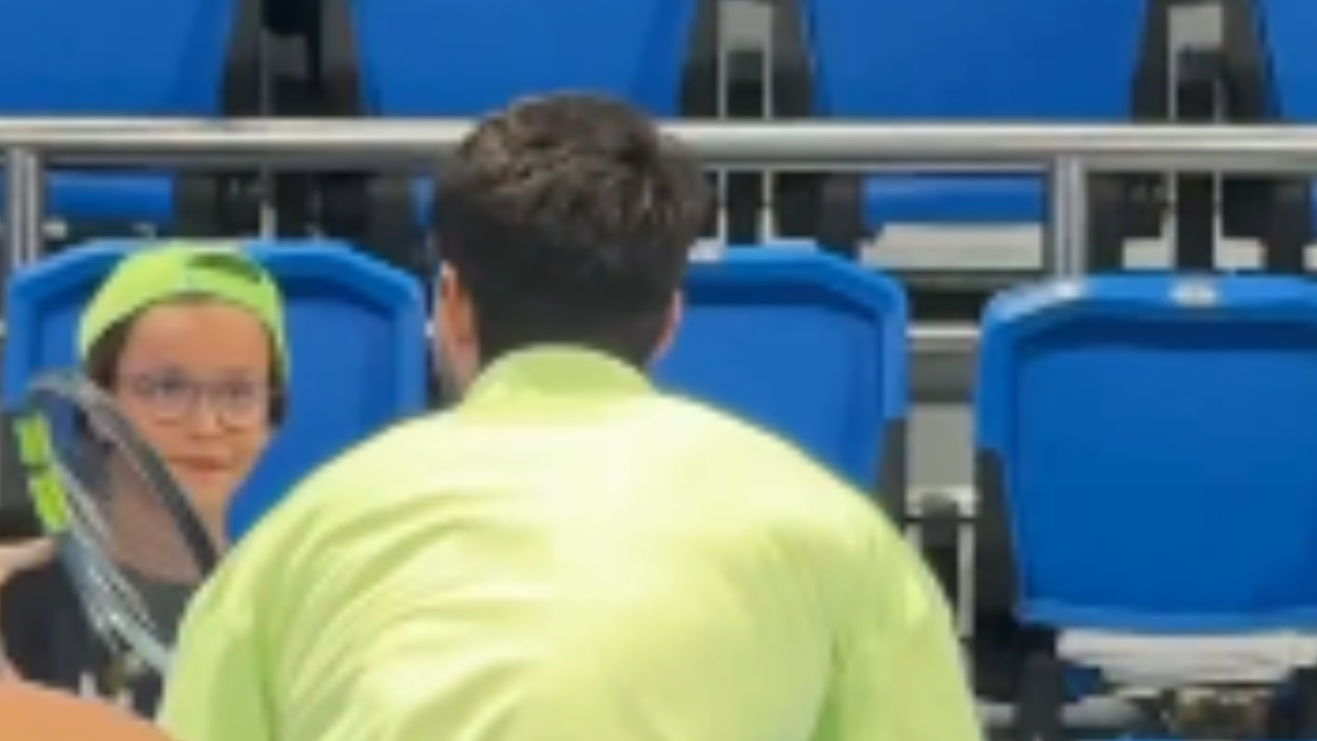 El detallazo de Alcaraz con el hijo de Joselu