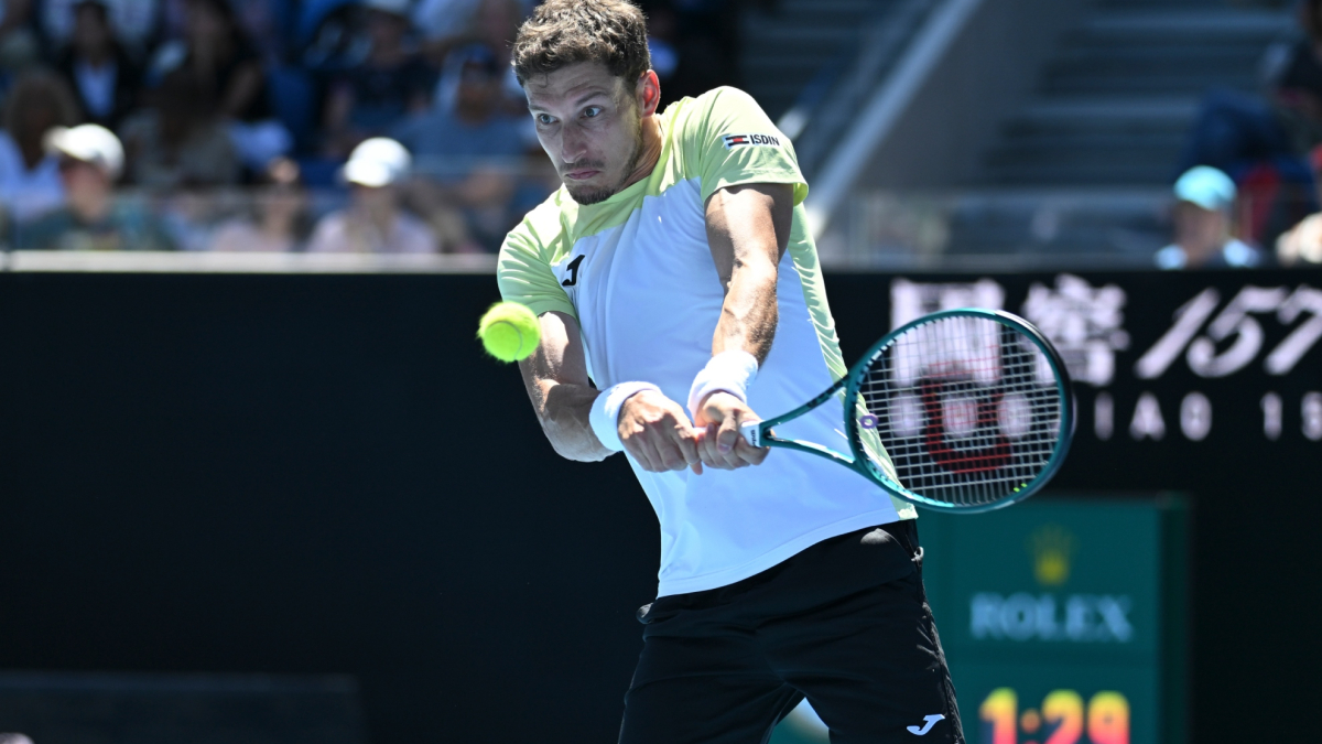 Pablo Carreño pasa la previa de Dubái y será el único español en el cuadro