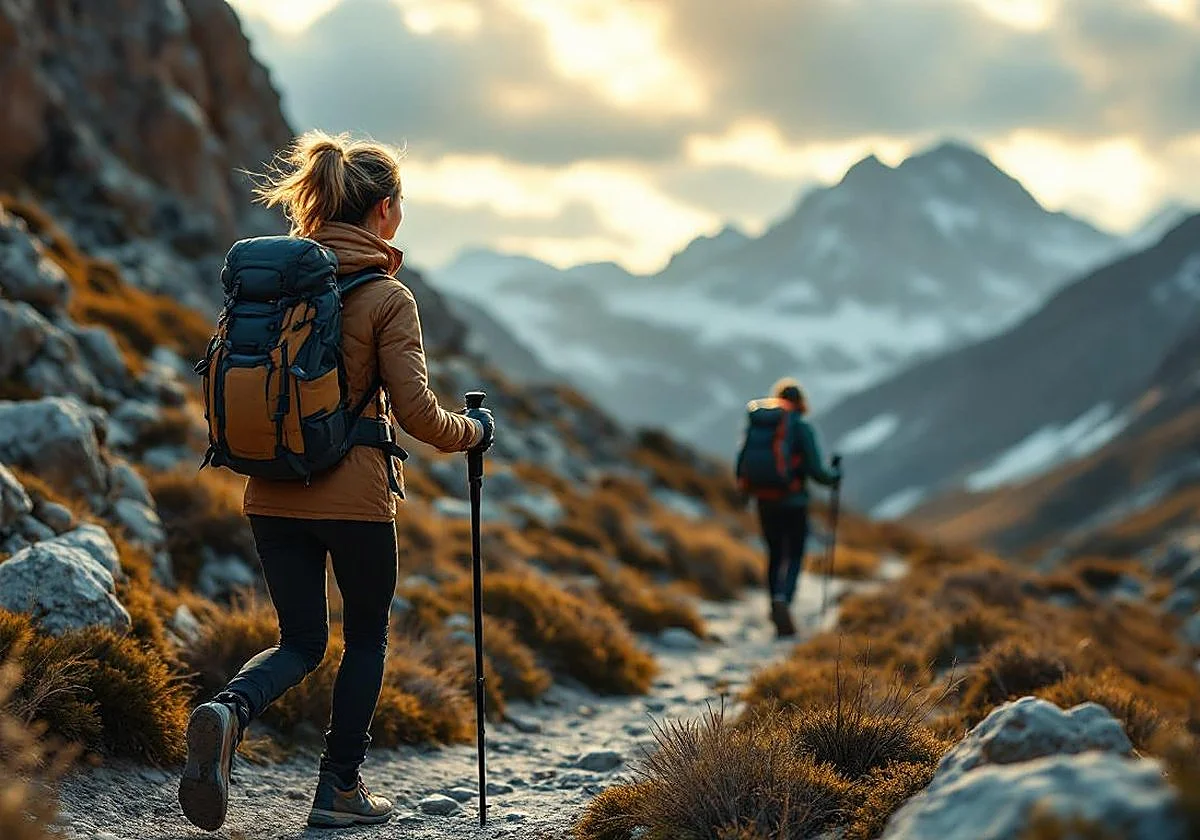 Los mejores bastones ultraligeros de carbono para trekking y senderismo