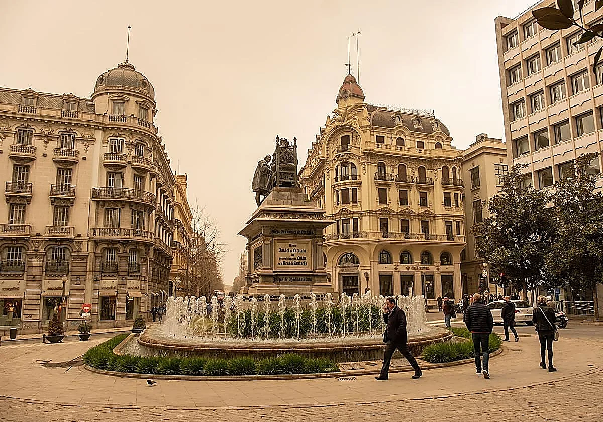 Calima warning for Granada province